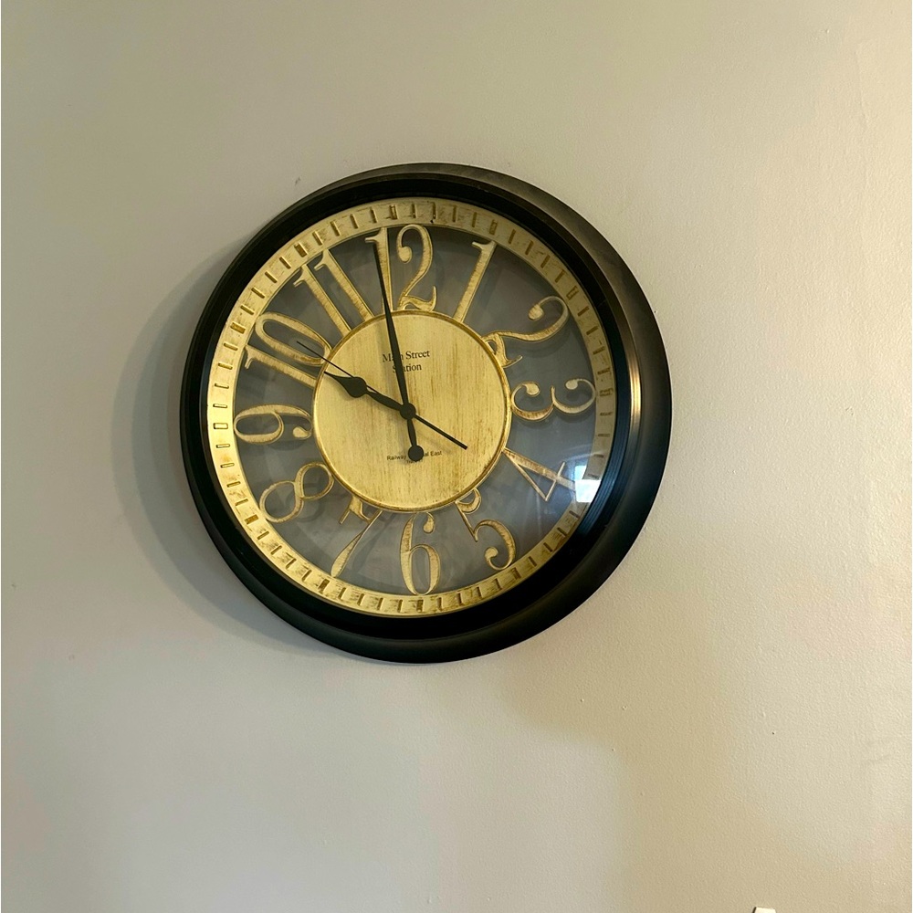 Clock wall decor